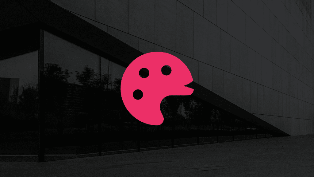 um instrumento de pintura, interligando o instrumento ao Canva