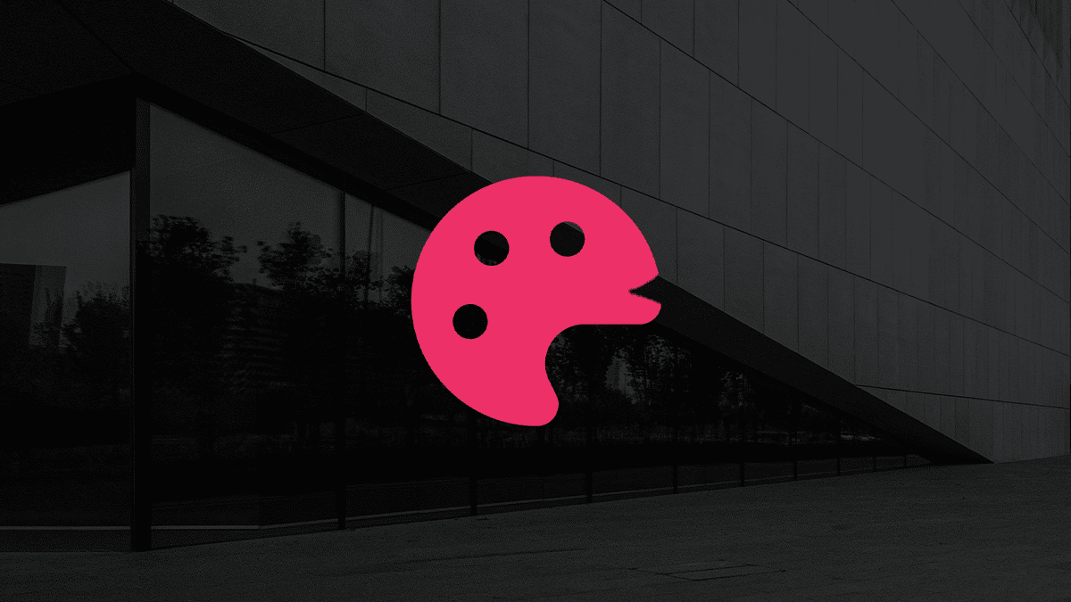 um instrumento de pintura, interligando o instrumento ao Canva