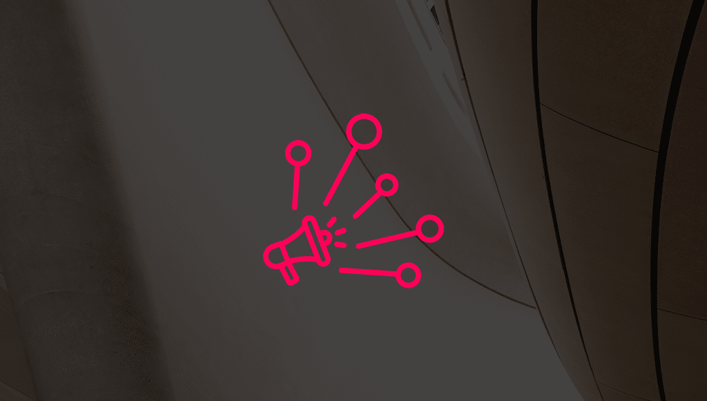 megafone gritando como funciona um marketing bem estruturado