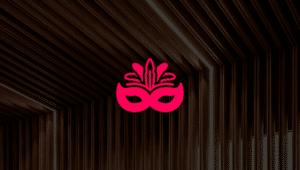 máscara de carnaval e festa