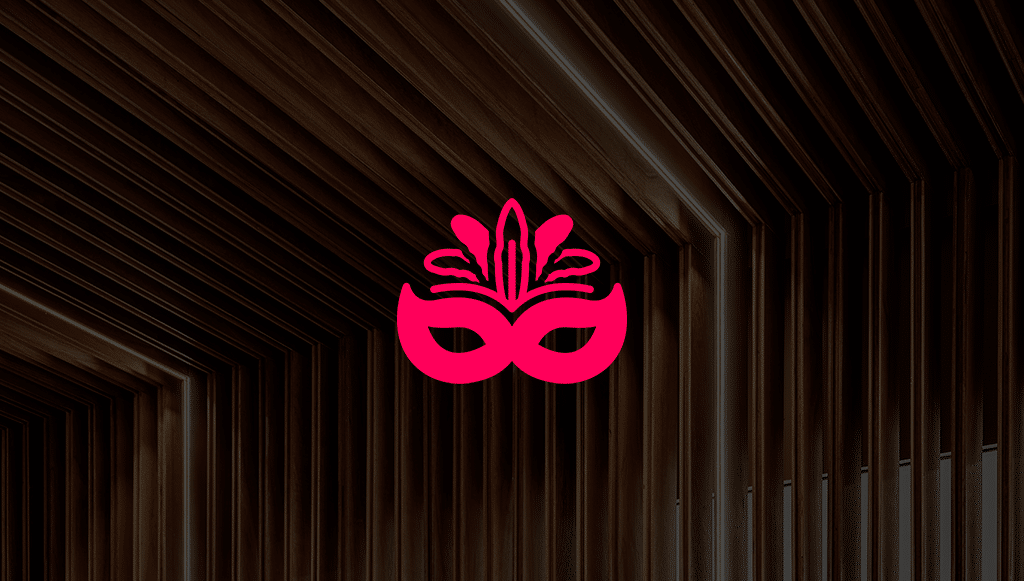 máscara de carnaval e festa